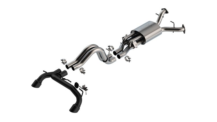 140934CB Cat-Back Exhaust System Fits Select Ford Bronco Raptor 3.0L V6 Twin Turbo Engine