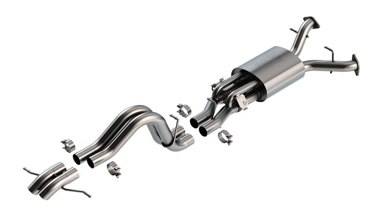 140935 Cat-Back Exhaust System Fits Select Ford Bronco Raptor 3.0L V6 Twin Turbo Engine