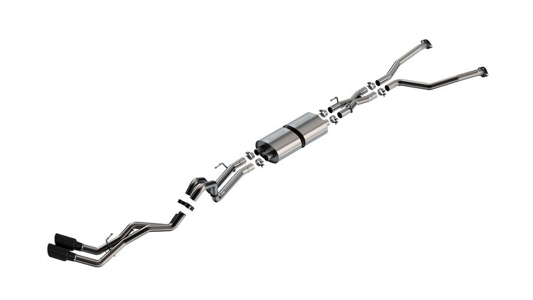 140939BC S-Type Cat-Back Exhaust System Fits Select Toyota Tundra 3.4L V6 (Incl. Hybrid) Engine