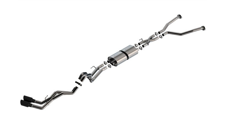 140940BC ATAK Cat-Back Exhaust System Fits Select Toyota Tundra 3.4L V6 (Incl. Hybrid) Engine