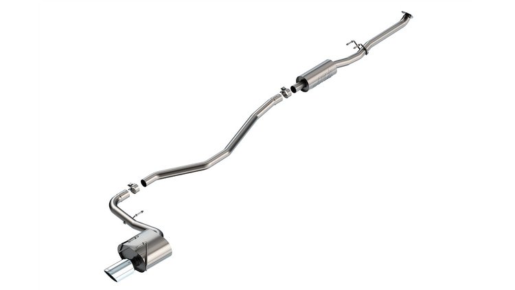140941 S-Type Cat-Back Exhaust System Fits Select Honda Civic Sport 2.0L 4 Cyl. Engine