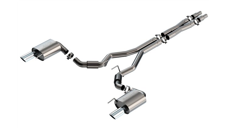 140960 S-Type Cat-Back Exhaust System Fits Select Ford Mustang GT 5.0L V8 Engine