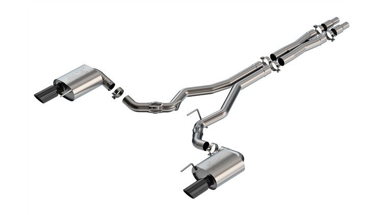 140961BC ATAK Cat-Back Exhaust System Fits Select Ford Mustang GT 5.0L V8 Engine