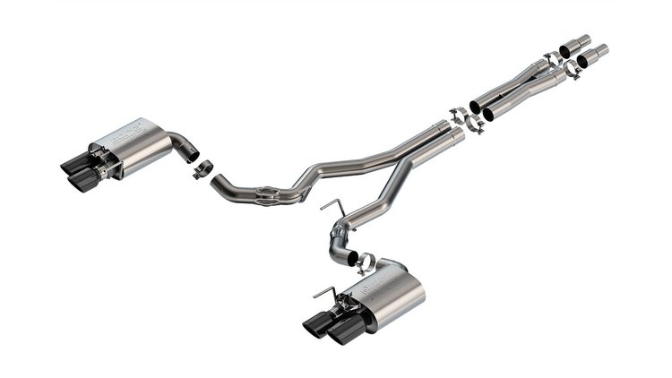 140963BC ATAK Cat-Back Exhaust System Fits Select Ford Mustang GT 5.0L V8 Engine