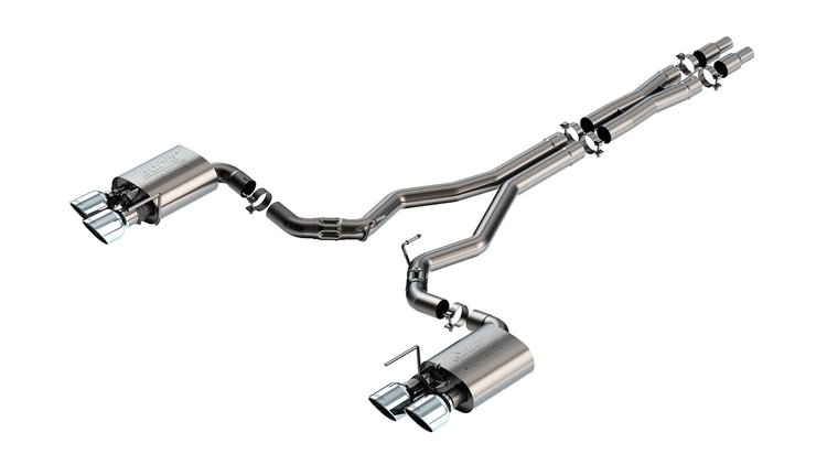140965 ATAK Cat-Back Exhaust System Fits Select Mustang Dark Horse