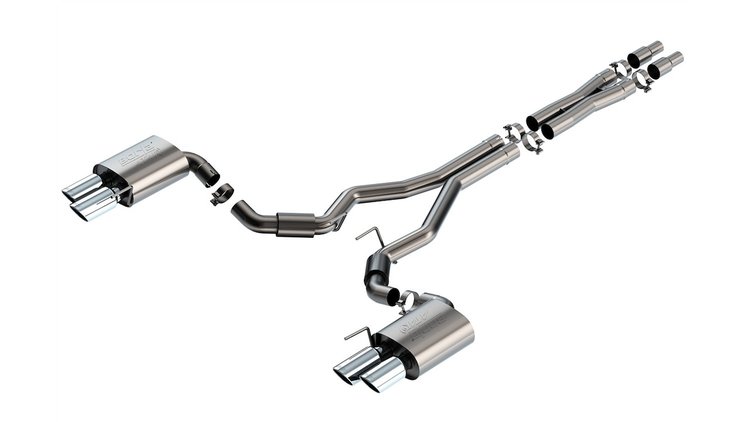 140970 ATAK Cat-Back Exhaust System Fits Select Ford Mustang GT