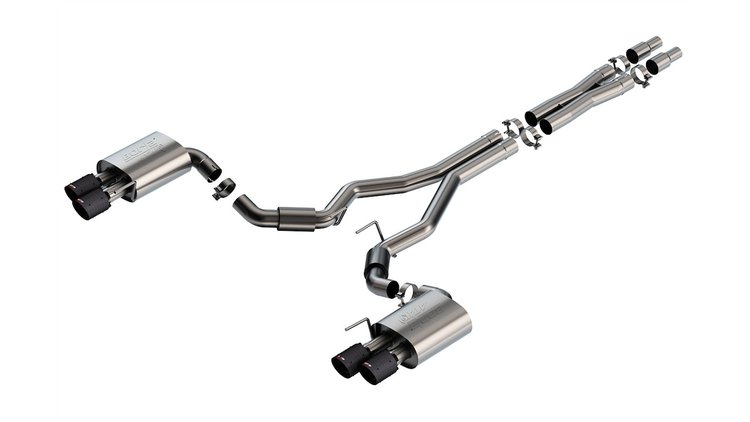140970CFBA ATAK Cat-Back Exhaust System Fits Select Ford Mustang GT