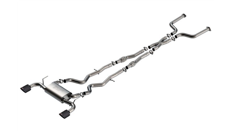 140977CFBA S-Type Cat-Back Exhaust System for 2016-2024 Infiniti Q50 for 2016-2024 3.0L V6
