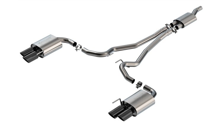 140981BC S-Type Cat-Back Exhaust System Fits Select Ford Mustang 2.3L 4 Cyl. EcoBoost Engine