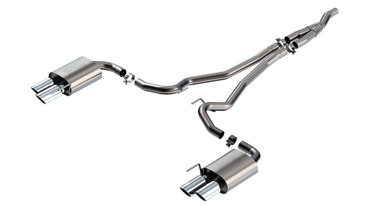 140982 S-Type Cat-Back Exhaust System Fits Select Ford Mustang 2.3L 4 Cyl. EcoBoost Engine