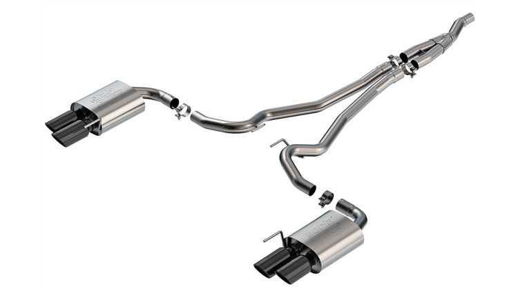 140982BC S-Type Cat-Back Exhaust System Fits Select Ford Mustang 2.3L 4 Cyl. EcoBoost Engine