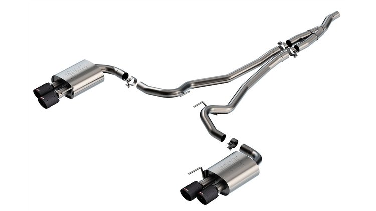 140982CFBA S-Type Cat-Back Exhaust System Fits Select Ford Mustang 2.3L 4 Cyl. EcoBoost Engine