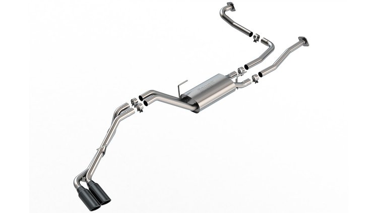 140984BC S-Type Cat-Back Exhaust System Fits Select Nissan Frontier 3.8L V6 Engine