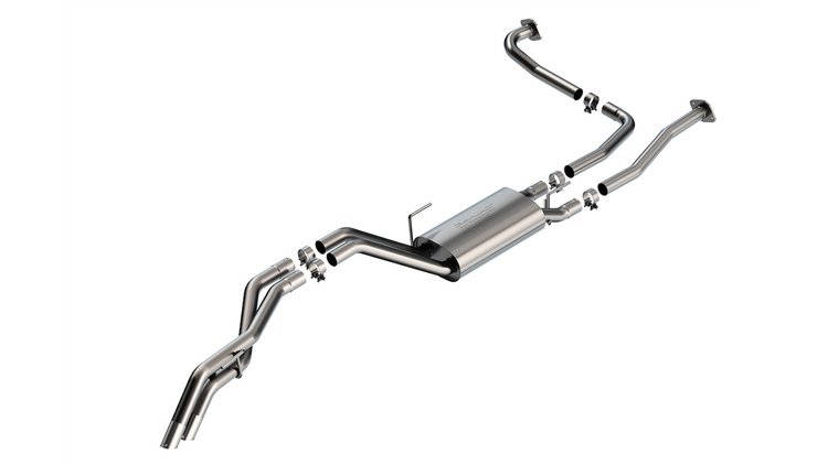 140985 S-Type Cat-Back Exhaust System Fits Select Nissan Frontier 3.8L V6 Engine