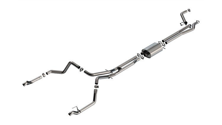 140999 S-Type Cat-Back Sys. Fits Select Chev. Silv. 1500, GMC Sierra 1500 6.2L V8 AT 2 & 4WD