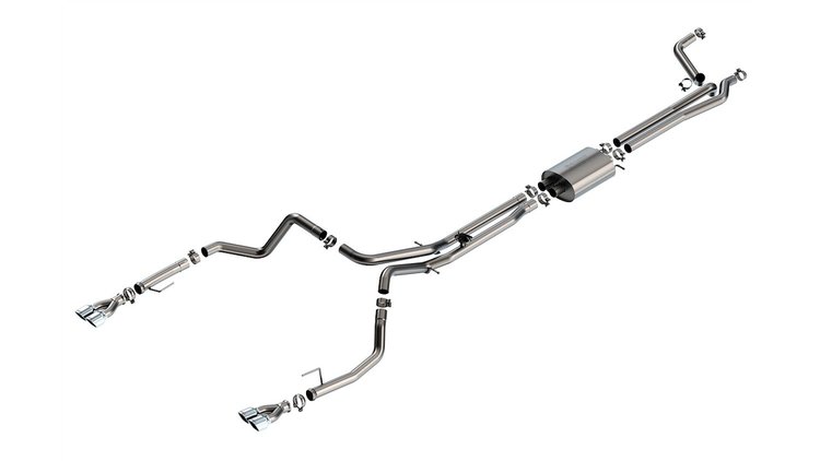 141001 S-Type Cat-Back Exh. Sys. Fits Select Chev. Silv. 1500, GMC Sierra 1500 6.2L V8 AT 2 & 4 WD