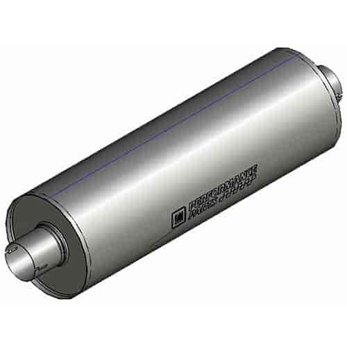 GM Performance Touring Muffler Type: Round