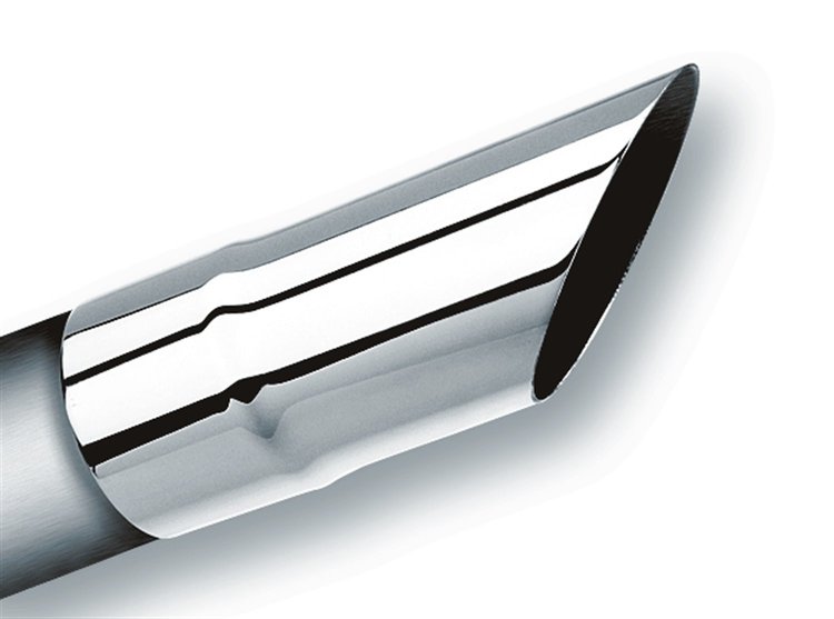 Stainless Steel Exhaust Tip Outlet Size: 2-1/4"