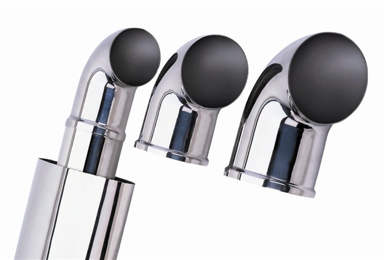 XR-1 Turndowns/Turnouts Inlet Diameter: 4"