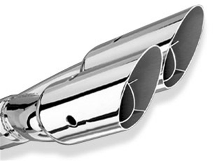 Stainless Steel Exhaust Tip Outlet Size: 3"