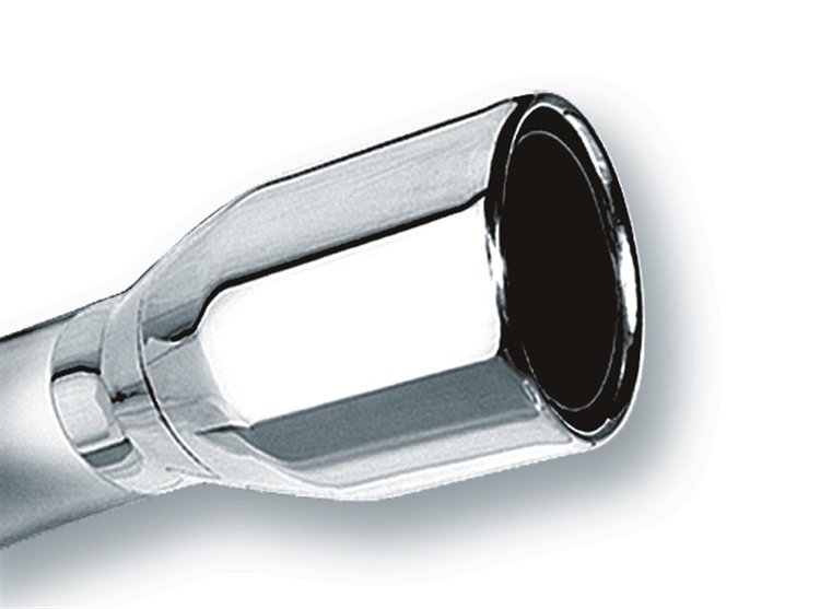 Stainless Steel Exhaust Tip Outlet Size: 4"