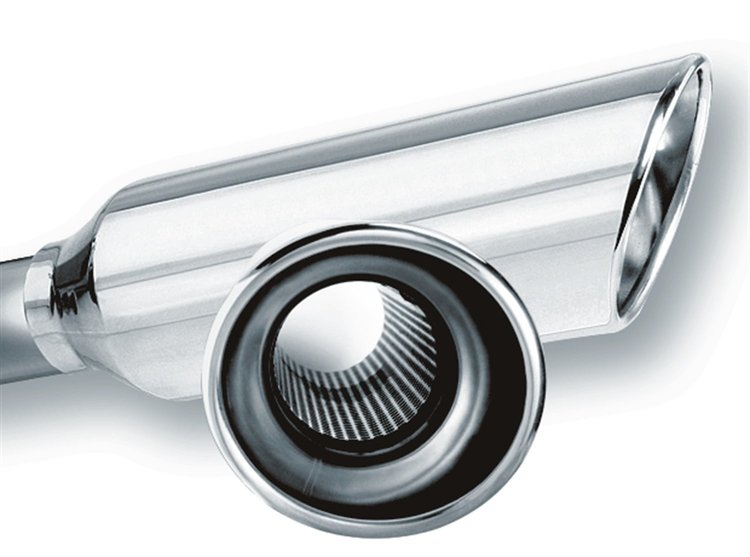 Stainless Steel Exhaust Tip Outlet Size: 4"