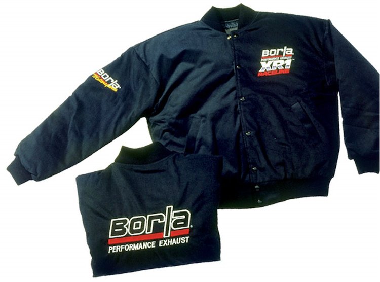 21237 Men's Black Nylon Jacket  [X-Large]