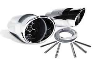 Marine Performance Muffler Round 4 in. Inlet 6 in. Dia. L-7 in. Case 12 in. Overall Length