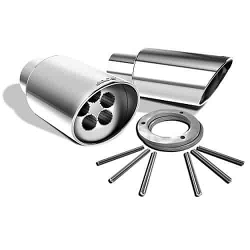 XR-1 Wet/Dry Marine Performance Muffler Type: Round