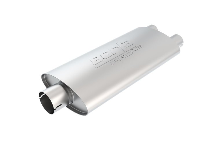 Pro XS Muffler In/Out: 3"/Dual 2-1/2"