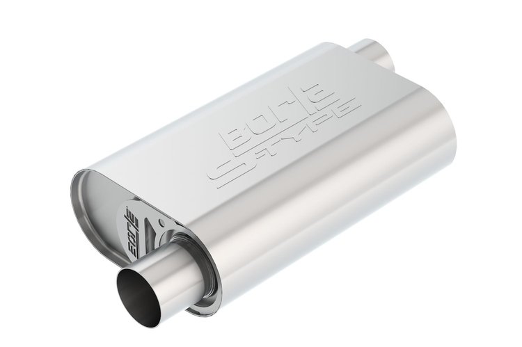 Small Block Chevy Crate Muffler For High Horsepower SBC 350 & 383