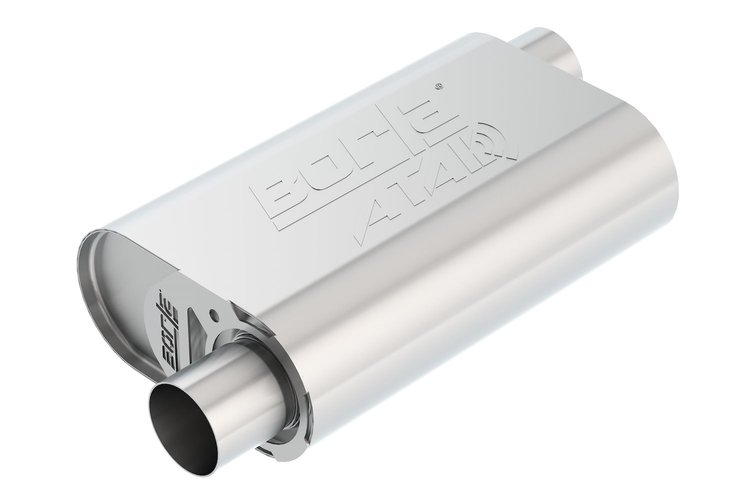 Small Block Chevy Crate Muffler For High Horsepower SBC 350 & 383