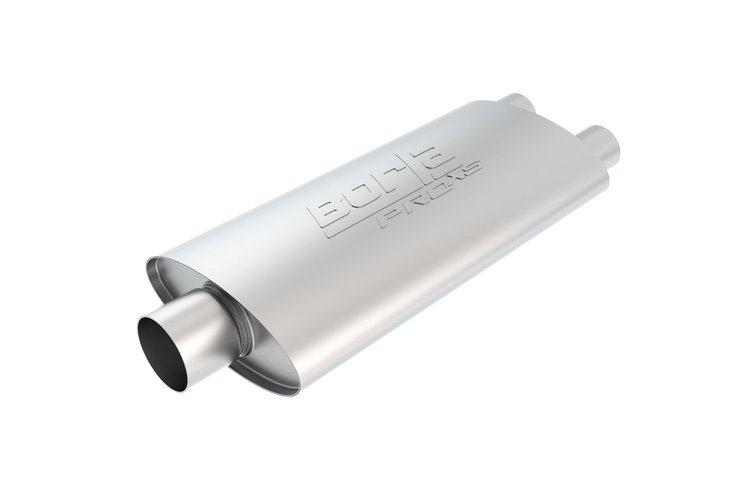 Pro XS Muffler In/Out: 2-1/2"/Dual 2-1/2"