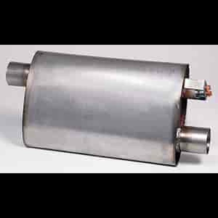Turbo Mufflers 2-1/4" Diameter 87-93 Mustang