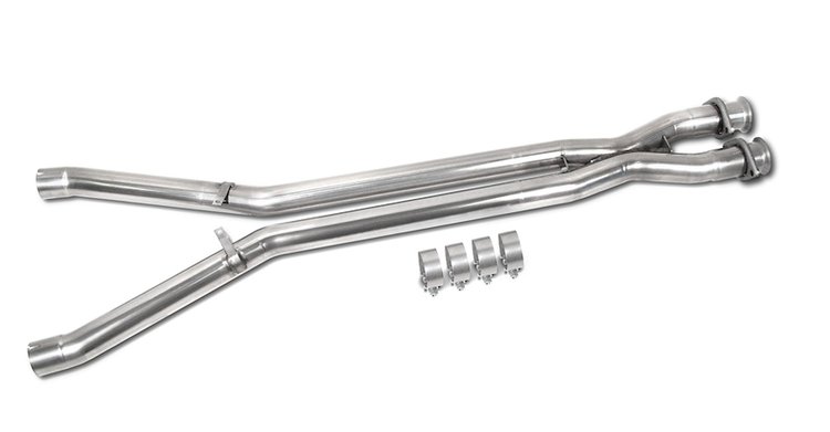 Stainless Steel X-Pipe 2009-11 Corvette C6 6.2L
