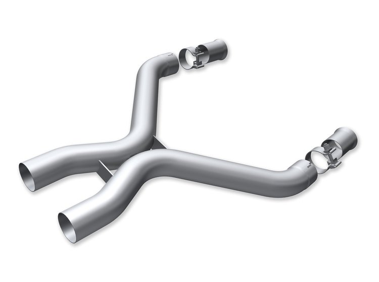 Stainless Steel X-Pipe 2011-14 Ford Mustang GT 5.0L