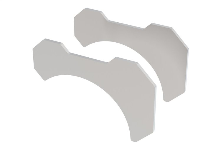 60580 Stainless Steel Pipe & Bracket Kit 3 in.