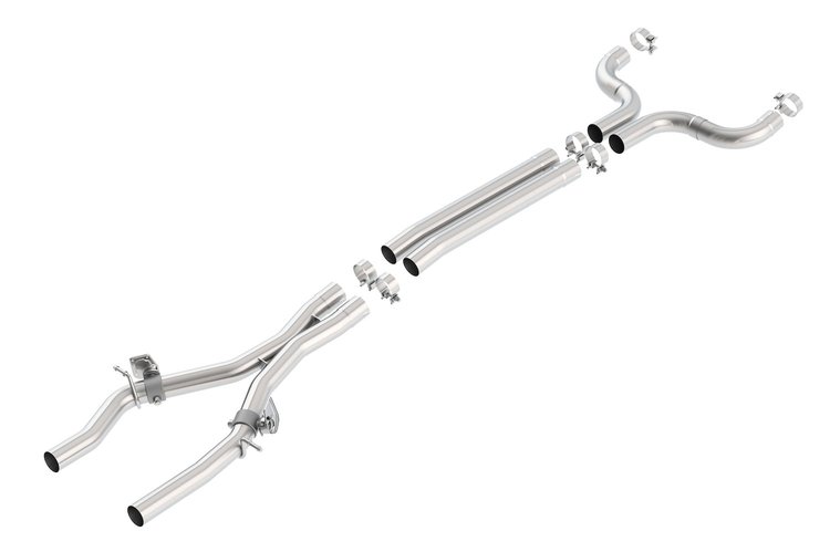 Stainless Steel X-Pipe 2016-19 Camaro SS 6.2L