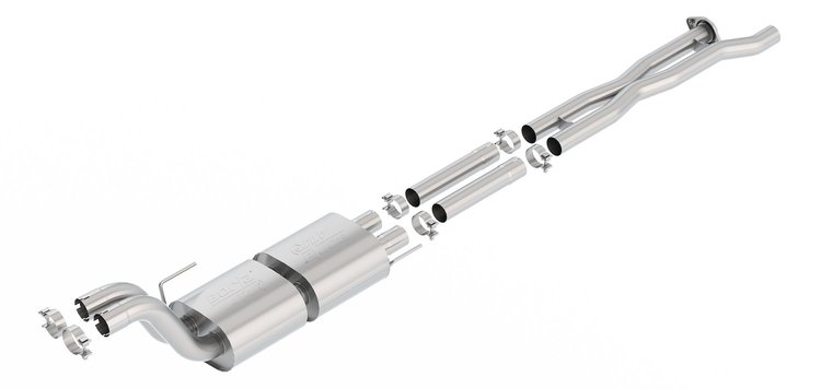 60638 X-Pipe Assembly w/ATAK Muffler for 2017–2020 Ford F-150 Raptor, 2019–2020 F-150 Limited 3.5L V6 EcoBoost