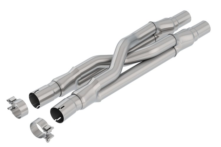 60662 SwitchFire X-Pipe for 2015–2023 Ford Mustang GT 5.0L V8
