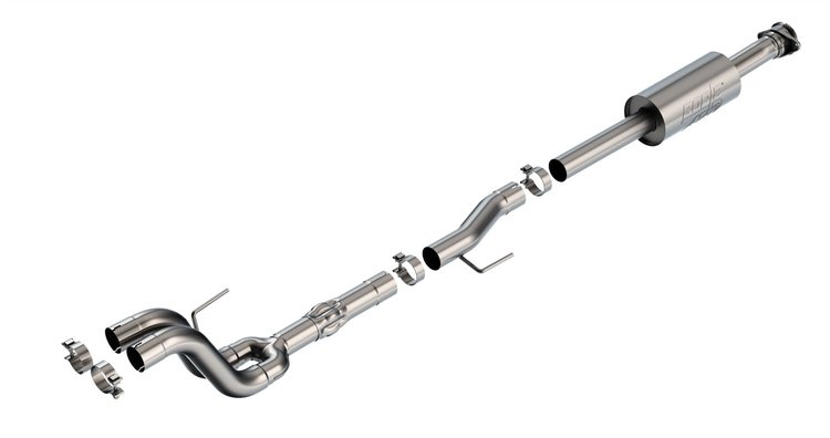 60732 ATAK Mid-Section Fits Select Ford F-150 Tremor, F-150 Black Appearance Package 3.5L V6, 5.0L V8 Engines