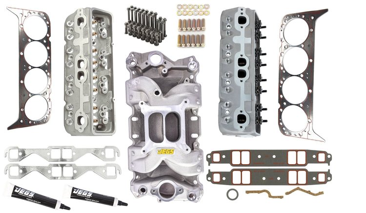 IK 200 Series Cylinder Head Kit with Dual Plane Intake