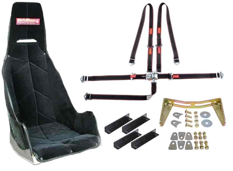 Pro Drag Seat and Safety Harness Kit