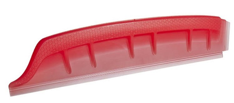23080 Jelly Blade [13.500 in. Red Silicone V-Blade, Flexible Car Drying Squeegee]