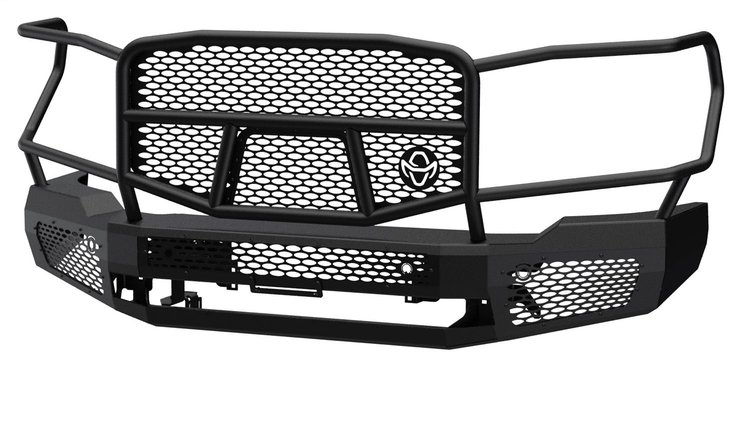 Midnight Series Front Bumper Fits Select GMC Sierra 2500HD/3500
