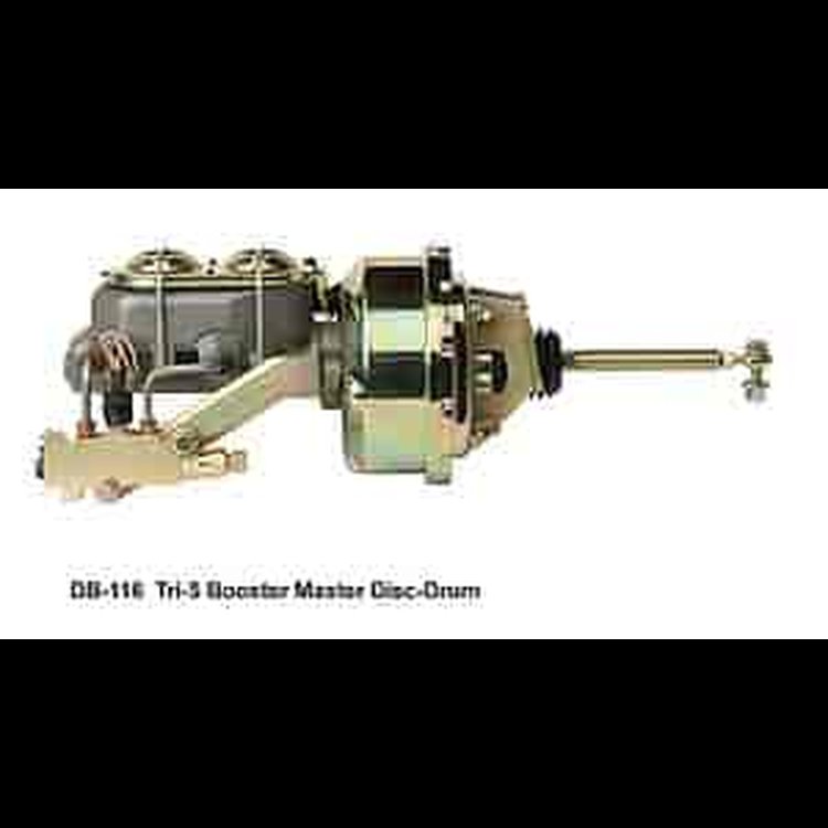 Power Booster With Master Cylinder 1955-57 Chevy For Disc/Drum