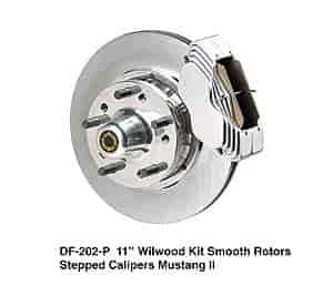 11 in. Wilwood Smooth Rotors / 4 Piston Polished Callipers