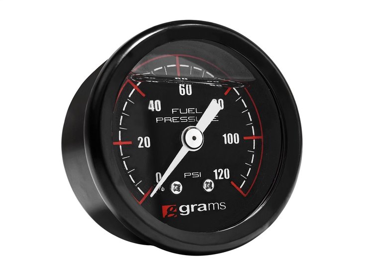 G2-99-1200 Universal Fuel Pressure Gauge, 0-120 PSI [Black]