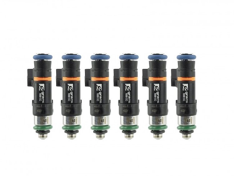 G2-0550-0703 Fuel Injector Kit 1990-1996 Nissan 300Z Z32 3.0L, 550cc, 52 lbs./hr @ 3 Bar, Top Feed Only (14 mm)