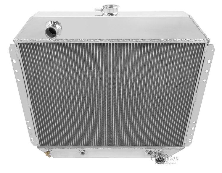 All Aluminum Radiator 1968-79 Ford F-Series & Bronco Chevy Conversion